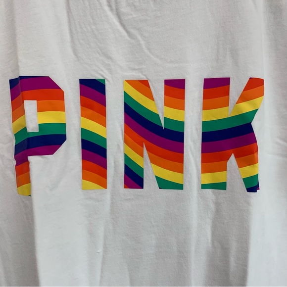 Rainbow Pride Campus Crew Tee - Picture 6 of 9